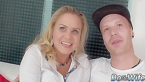 Short haired slut fucked by her boyfriend