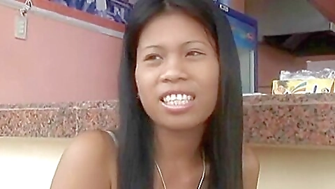 Mila asian model gets her pussy pounded