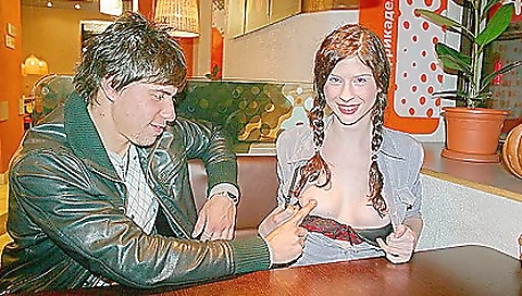 Sexy chick fucks like a slut