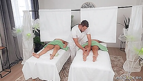 Hotest pornstar playing with sexy blonde