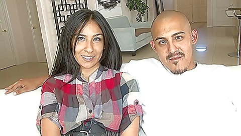 Sexy brunette gets her tight pussy pounded