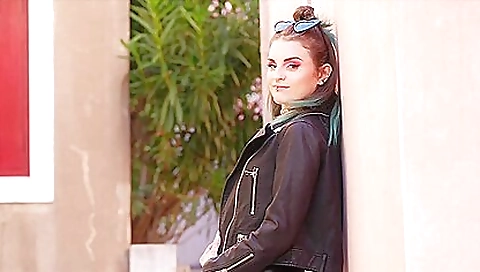 Sexy brunette got fucked by her boyfriend