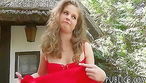 Married golden-haired and her ass