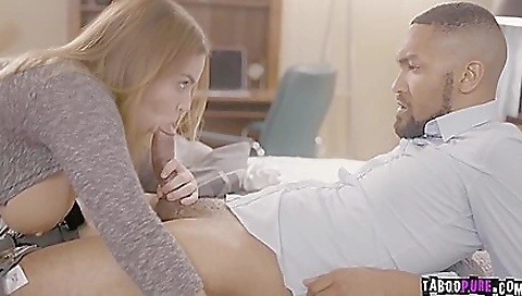 Sexy chick gets hot creampied by a horny guy